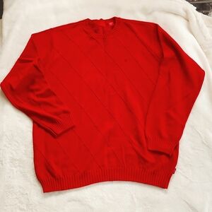 Izod Red Sweater, Sz XL